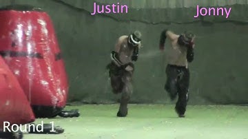 Jonny And Justin Run the Gauntlet for BREAST CANCER!