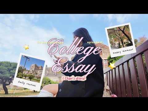 Làm sao để viết luận apply học bổng thật ấn tượng? | 30 ngày học cùng Châu – học bổng Yonsei - youtube