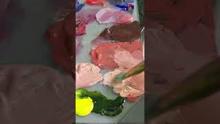 TEASER How to paint a Landscape w/ Golden OPEN ACRYLICS mp4