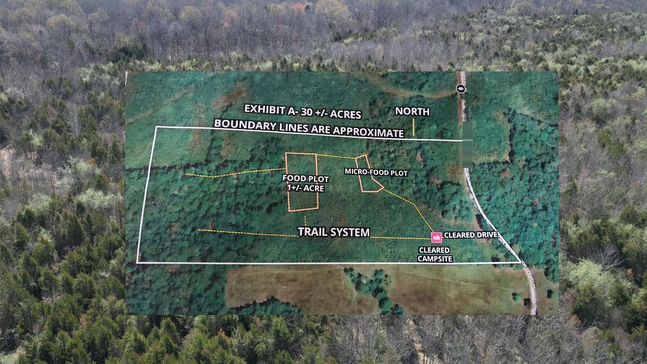 Newly created 30 acre Southern Illinois property update. Project 291 drone tour