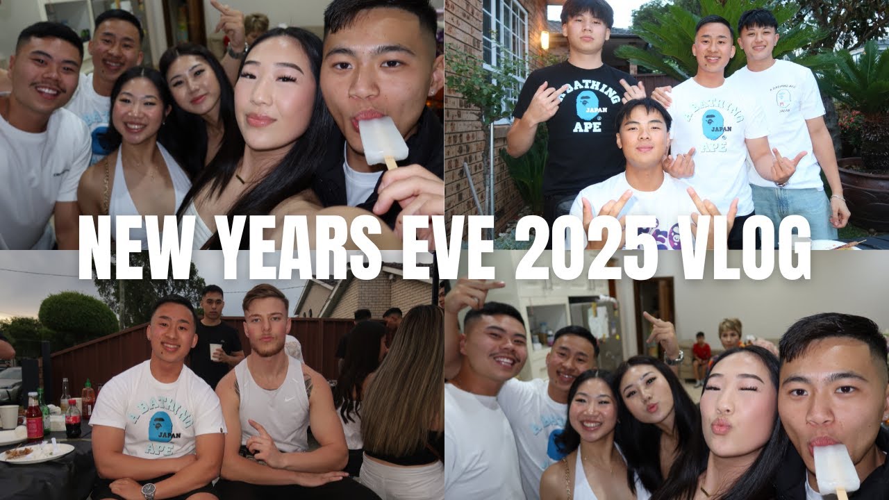 Видеоблог с вечеринки в честь Нового года 2025