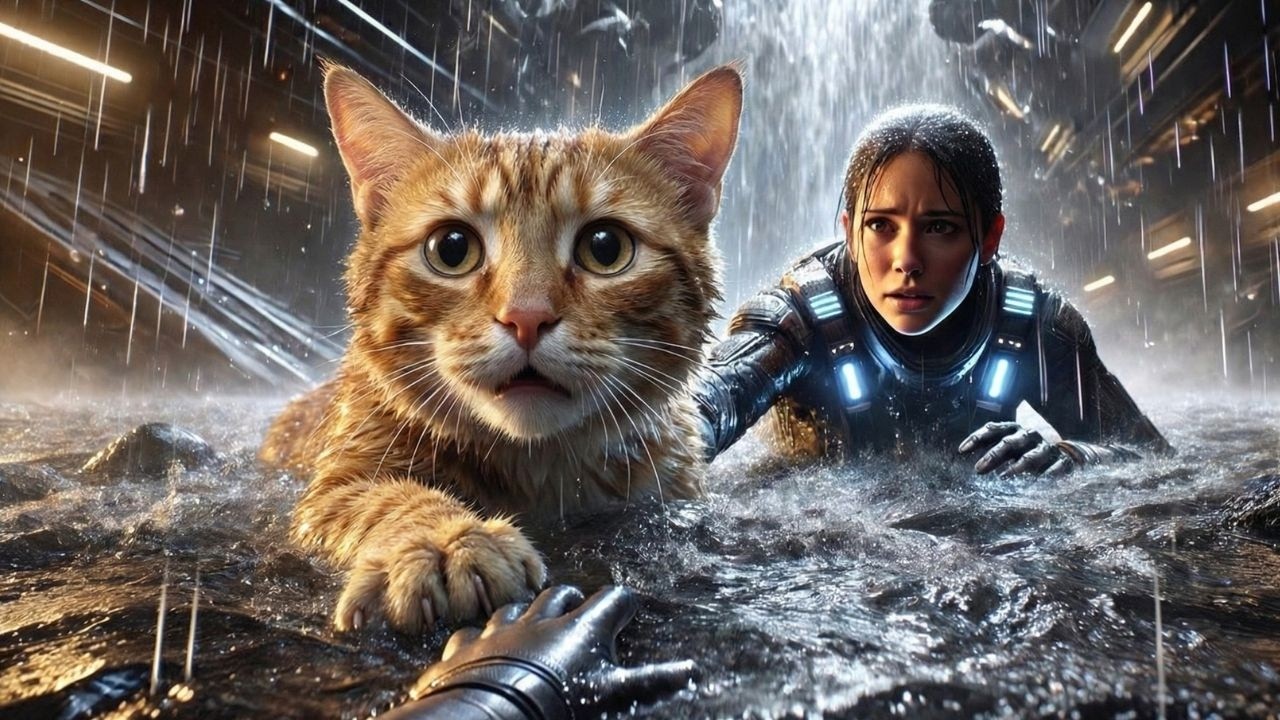A Cat Fell Into The River - The Woman Jumped Into The River In Without a Second Thought | HFY|SCI-FI