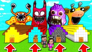 I remade every mob into Garten Of Banban 3 in Minecraft mr beast screenshot 5