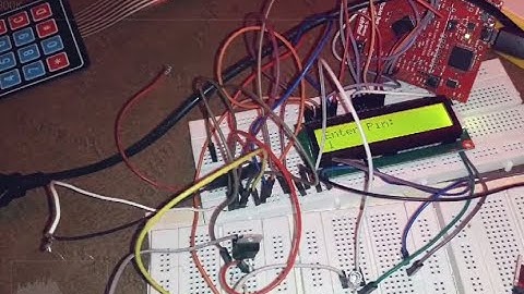 16x2 Lcd and 4x4 Keypad interfacing with tm4c123gh6pm | Tm4c123 Projects | Tm4c123gh6pm | Energia