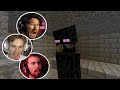 Gamers Reaction to First Seeing Enderman Mob in Minecraft | Pewdiepie, Markiplier, and more!