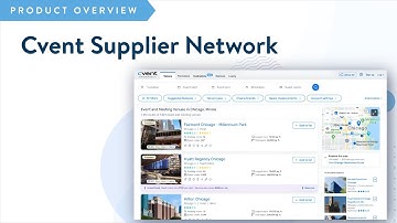 Cvent Supplier Network: Venue sourcing technology