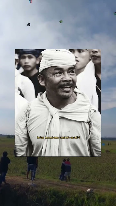 papatah orang baduy dalam #baduyluar #baduydalam