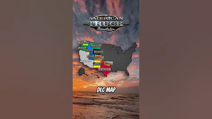American Truck Simulator Map
