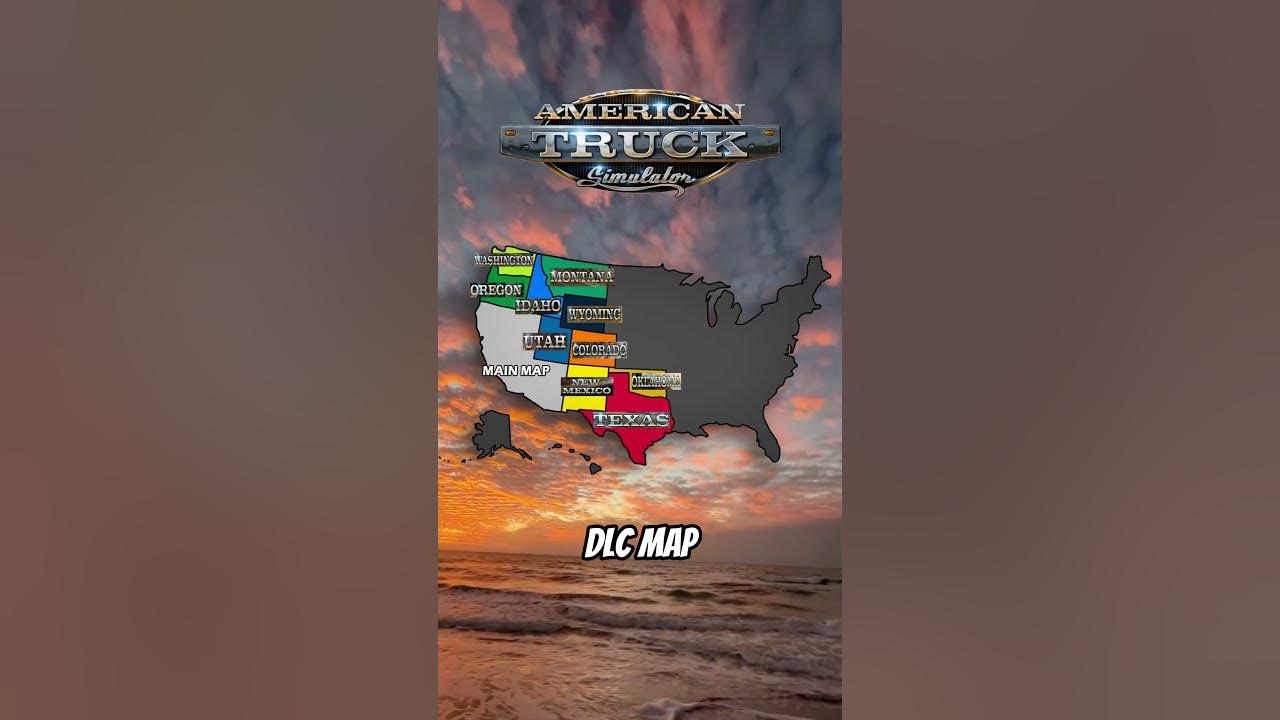 American Truck Simulator Map American Truck Simulator Map