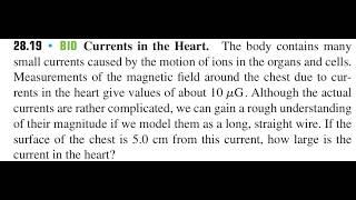Currents In The Heart. The Body Contains Many Small Currents Caused By The Motion Of Ions In The Org