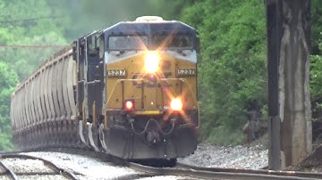 CSX ES40DC 5237 w/ Nice K5HL Leads Empty Grain V112-05 on 5/6/20