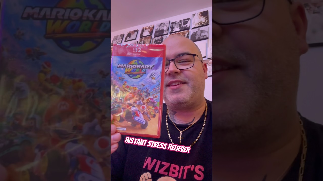 Nintendo Games = Instant Stress Reliever 