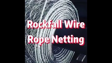 Rockfall Wire Rope Netting