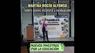 Intervención Martha Alfonso, Dirigenta De Nuevos Maestros Asamblea Federal Extraordinaria Abril 2023