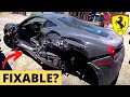 Rebuilding SALVAGE 2018 Ferrari 488 GTB [PART 5] (VIDEO #88)