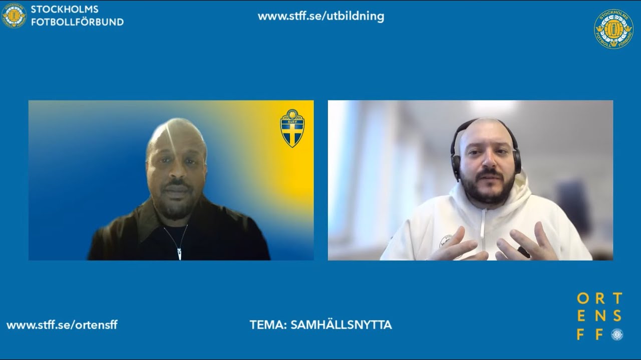 StFF-stream | Fotbollsfredag med Ortens FF: Samhällsnytta