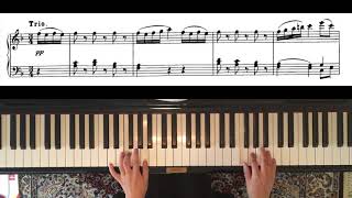 ABRSM 2021-2022 Piano Grade 4 A3: Minuet and Trio by Schubert (with sheet music)