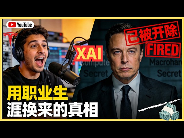 他因说出这3个秘密被xAI开除，视频随时被删 ：他泄露的信息价值百亿美元（手慢无）