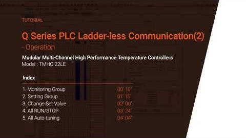 Autonics Tutorial : Q Series PLC Ladder-less Communication(2) - Operation