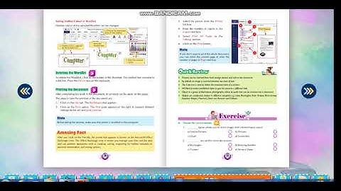Class 4: MS Word Working with Graphics 2