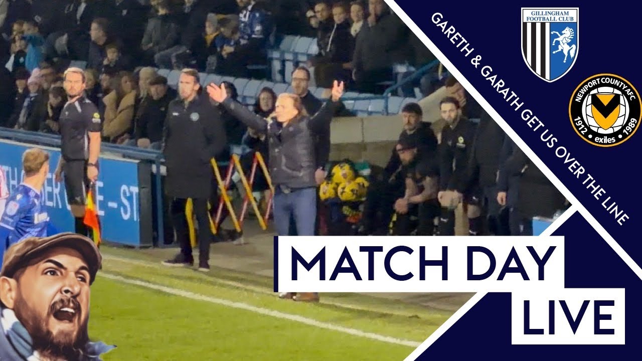 GARETH & GARATH GET US OVER THE LINE!! Gills 3-2 Newport County, 17-01-26