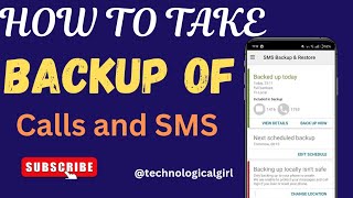 HOW TO TAKE BACKUP OF YOUR PHONE CALL AND SMS IN ANDROID screenshot 4