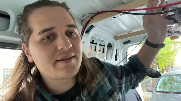 Ceiling Install - Ford Transit Connect Camper Van ...