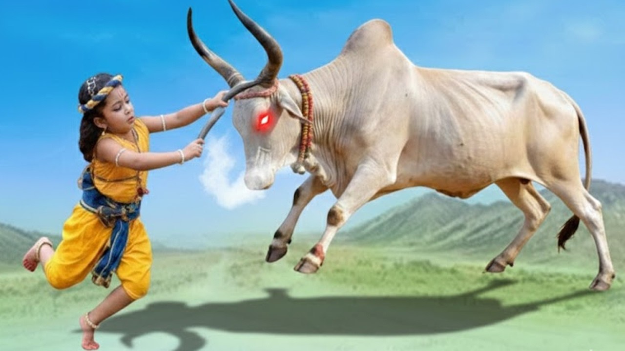 कान्हा आज तो तेरे चिथड़े उड़ा दूंगा  | Kanha Baal Leela @merekanha905