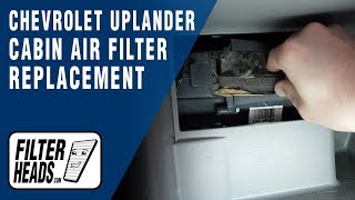 How to Replace Cabin Air Filter 2006 Chevrolet Uplander | AQ1041C
