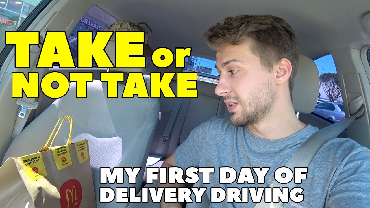A Day in the life of a Postmates Delivery Driver (Russian guy in Los Angeles)
