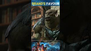 Ogre's reaction to a branded character // Baldur's Gate 3 #shorts #gaming #baldursgate 3.