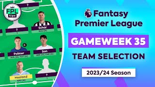 FPL GW35: TEAM SELECTION | Haaland Injury Doubt! | Gameweek 35 | Fantasy Premier League 2023/24 Tips