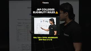 JAP Colleges Eligibility Explained | 10th–12th Marks &amp; CAT 2025 Criteria ⚠️