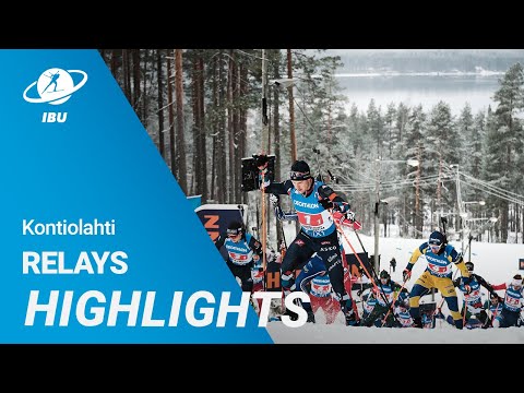 Biathlon World Cup 22/23 Kontiolahti: Relays Highlights