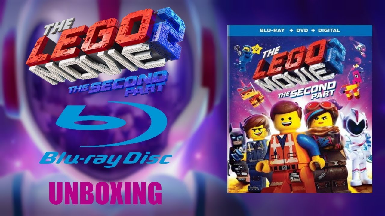 The Lego Movie 2: The Second Part Blu-Ray UNBOXING - YouTube