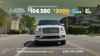 The Lincoln Summer Invitation Sales Event