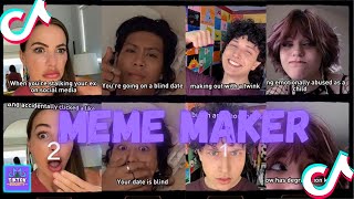 BEST OF MEME MAKER COMPILATION🤞 - TIKTOK 2022