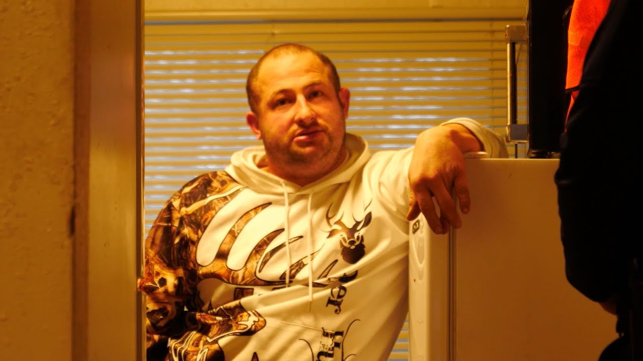 Shoulder Licking Volunteer Firefighter Talking To Multiple Decoys