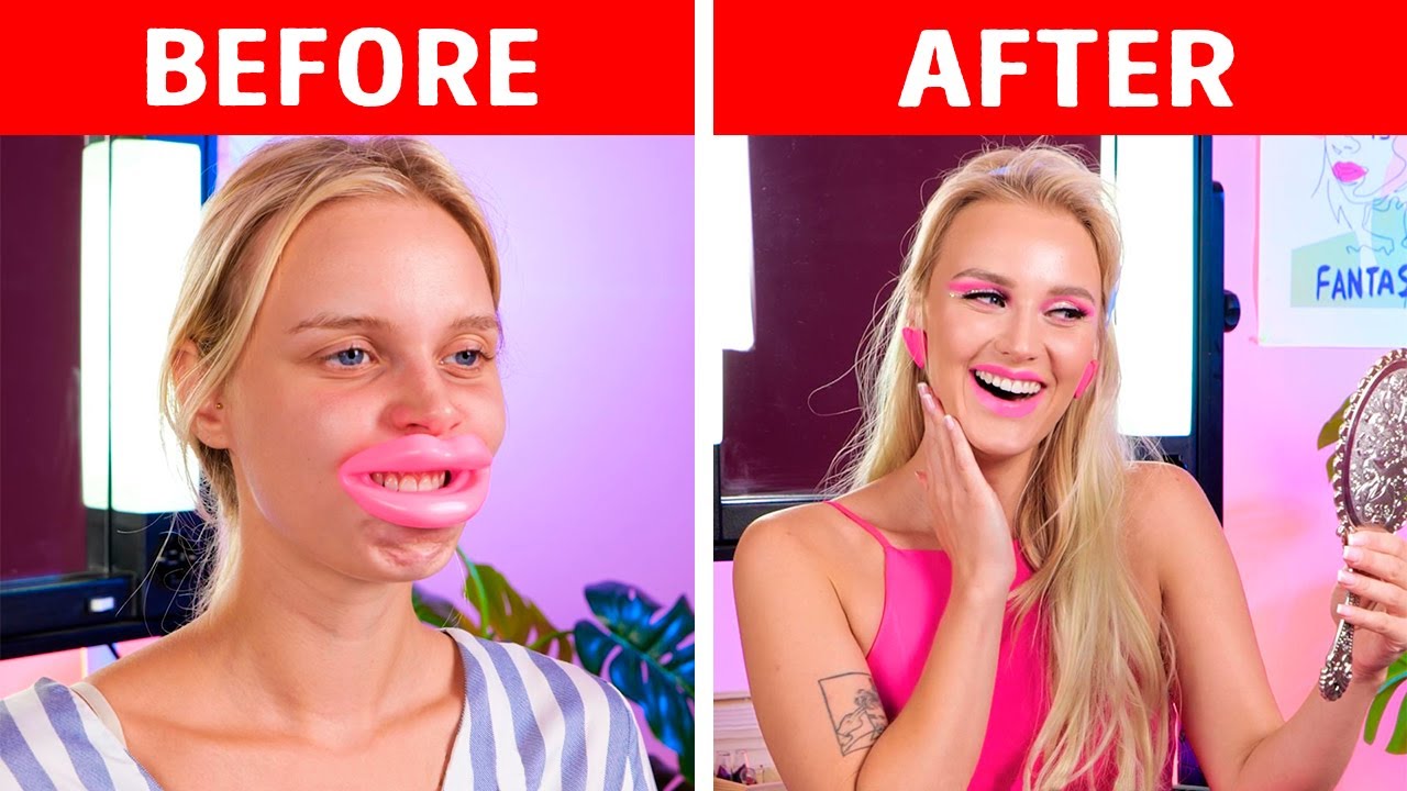 ⁣Unusual Face Transformations With Makeup For Beginners
