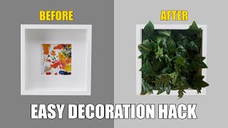 Picture frame hack - Easy diy