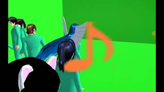 fundo verde (round 6 Sakura school simulator) screenshot 5
