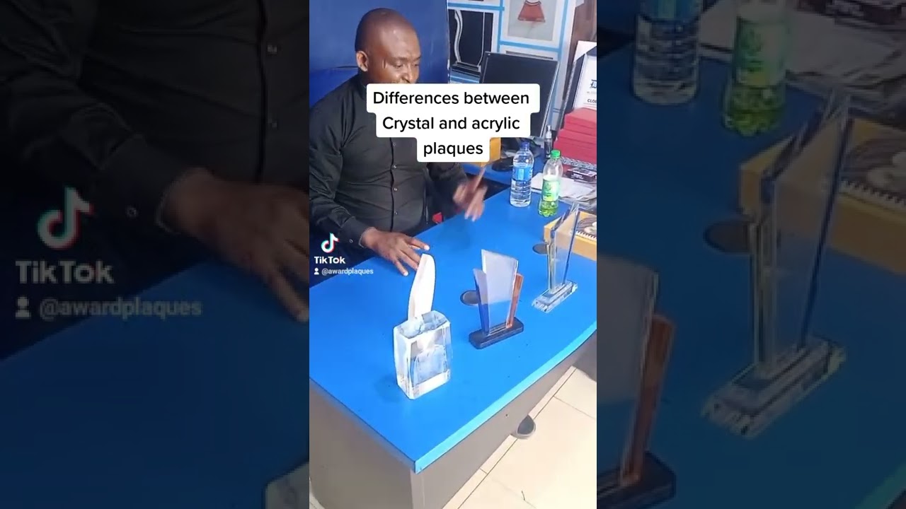 Differences between Crystal and Acrylic awards