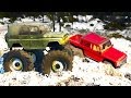 6 ТИ КОЛЕСНЫЙ ГЕЛИК ПРОТИВ УАЗА на бездорожье в SPINTIRES