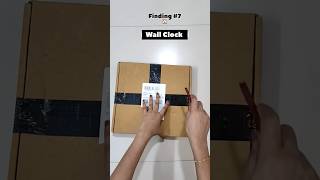 Aesthetic Wall Clock Amazon Find 🕐✨ Home Decor Haul home decor Flipkart #shorts #home #walldecor