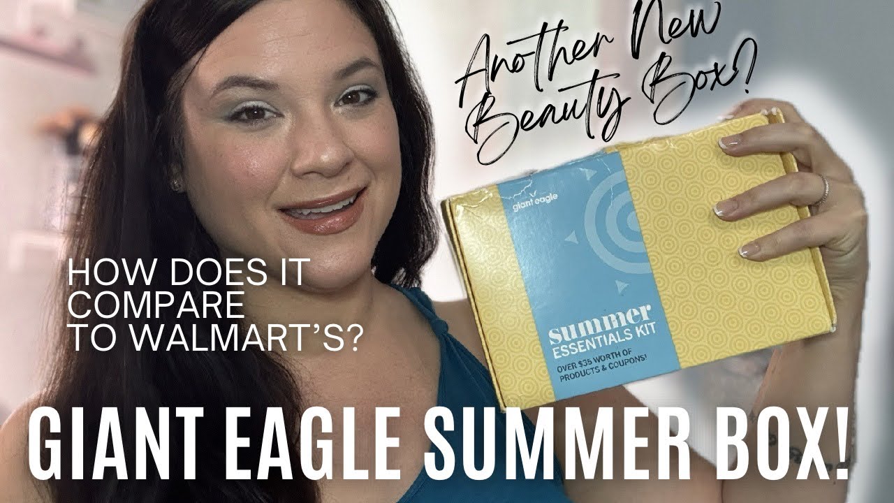 SUMMER 2025 GIANT EAGLE ESSENTIALS KIT! Unboxing Another Affordable Grocer’s Beauty Box!