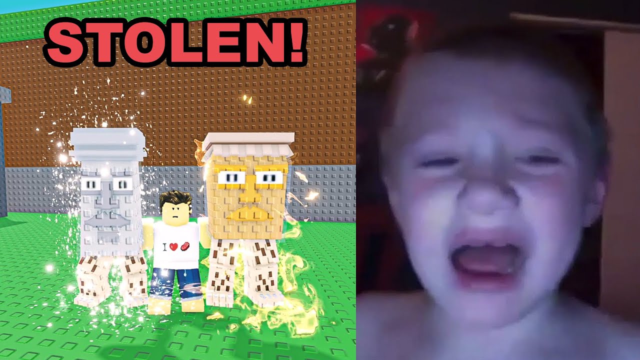 making kids cry in steal a brainrot