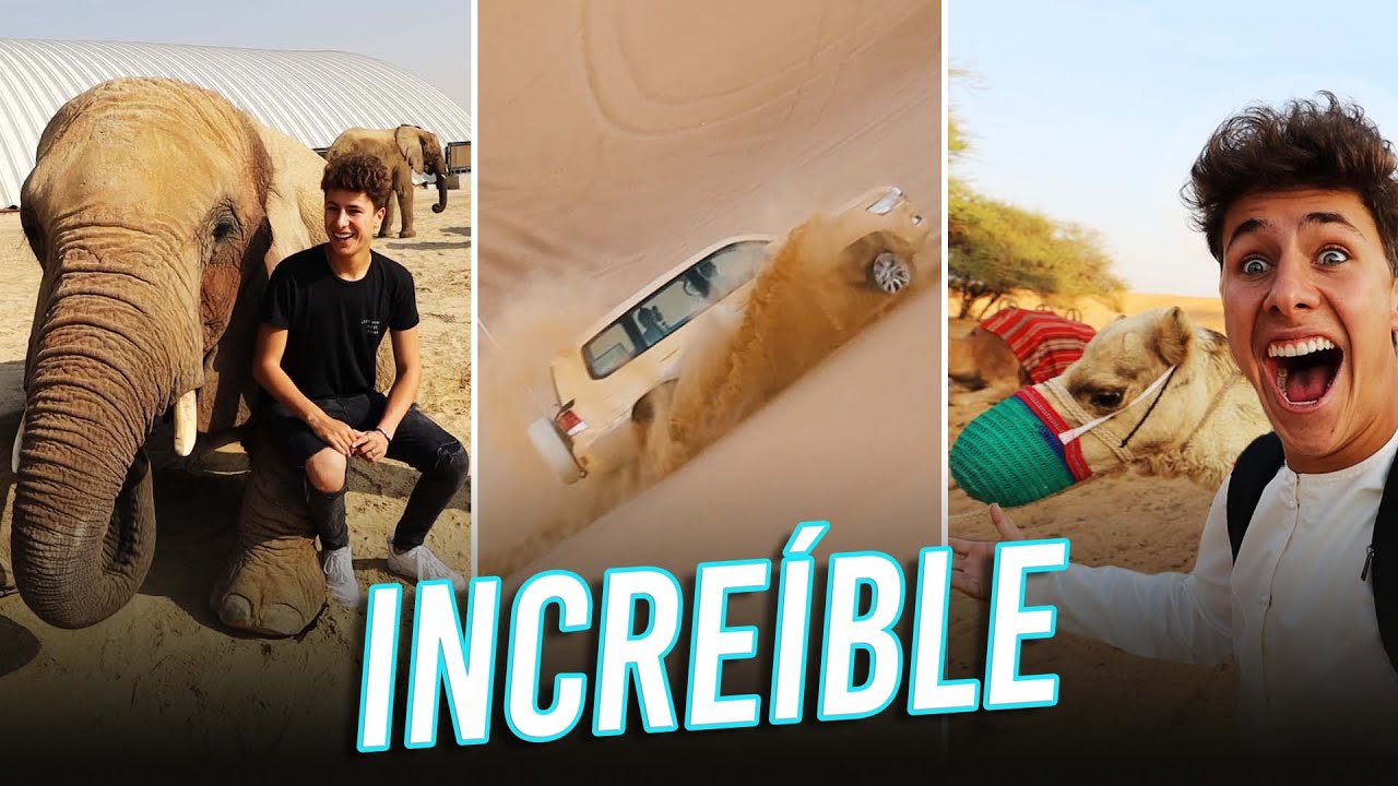 DUBAI: AUTOS, ELEFANTES Y CAMELLOS / Juanpa Zurita - YouTube