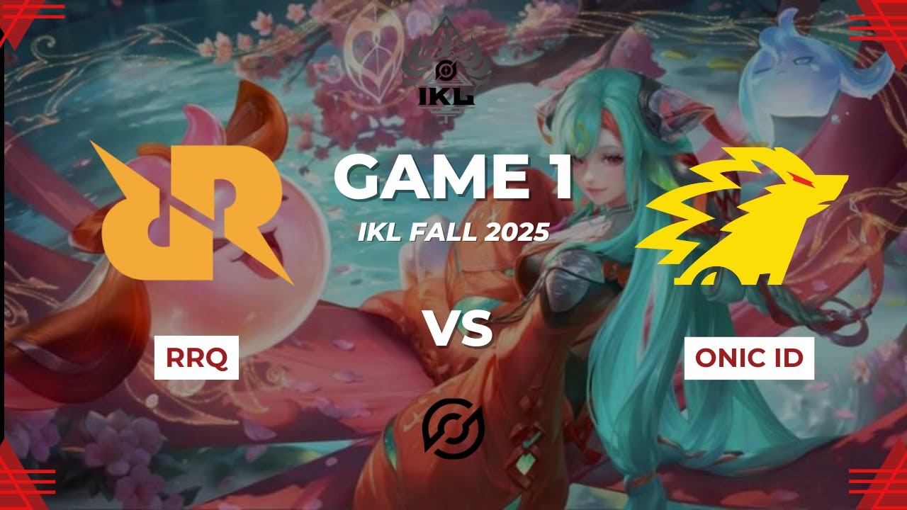 [LAGA PARA RAJA] IKL 2025 | RRQ vs ONIC | HOK IKL Fall 2025 | GAME 1 | HoK 2025 | W1D3