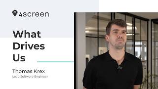 4questions with 4screen's Lead Software Engineer, Thomas Krex