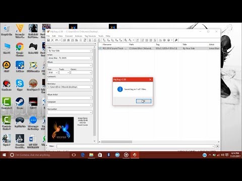 How To Edit Mp3 Audio Files & Add Custom Album Art Using MP3TAG The Universal Tag Editor.
